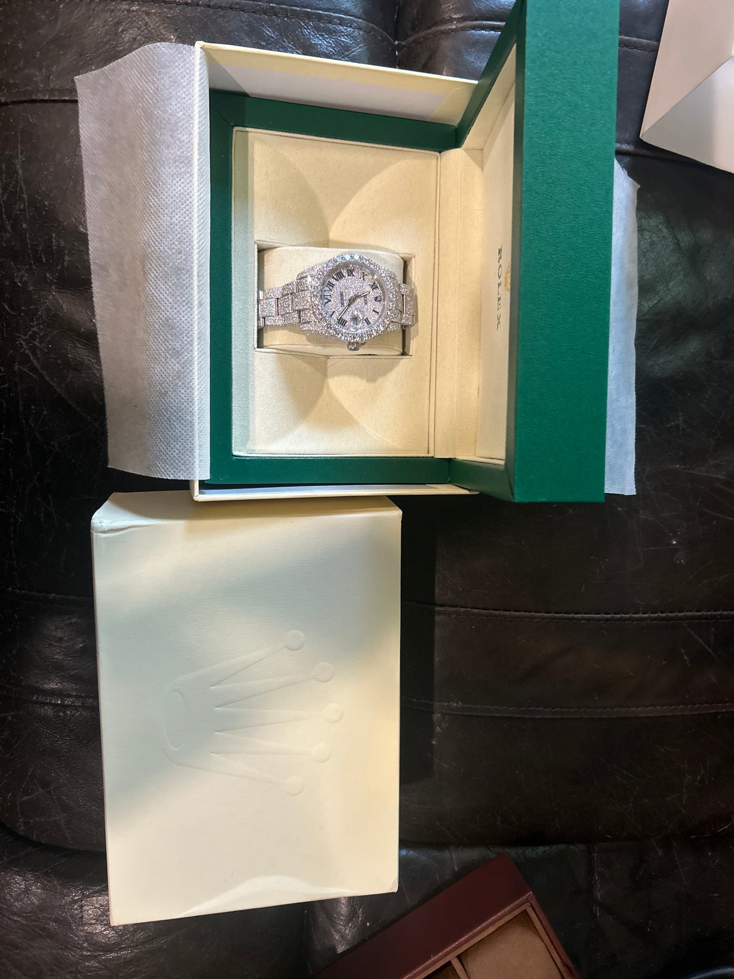 Vvs1 Moissanite Rolex Watch