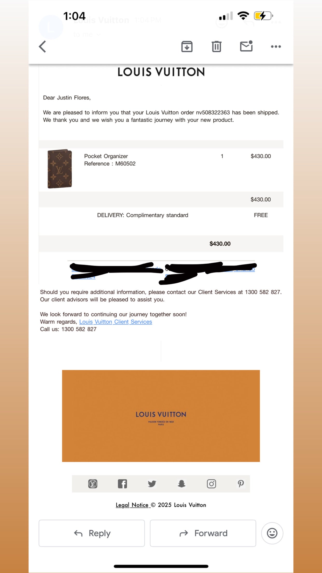 LV Wallet